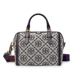 Tory Burch T Monogram Barrel - Like New!